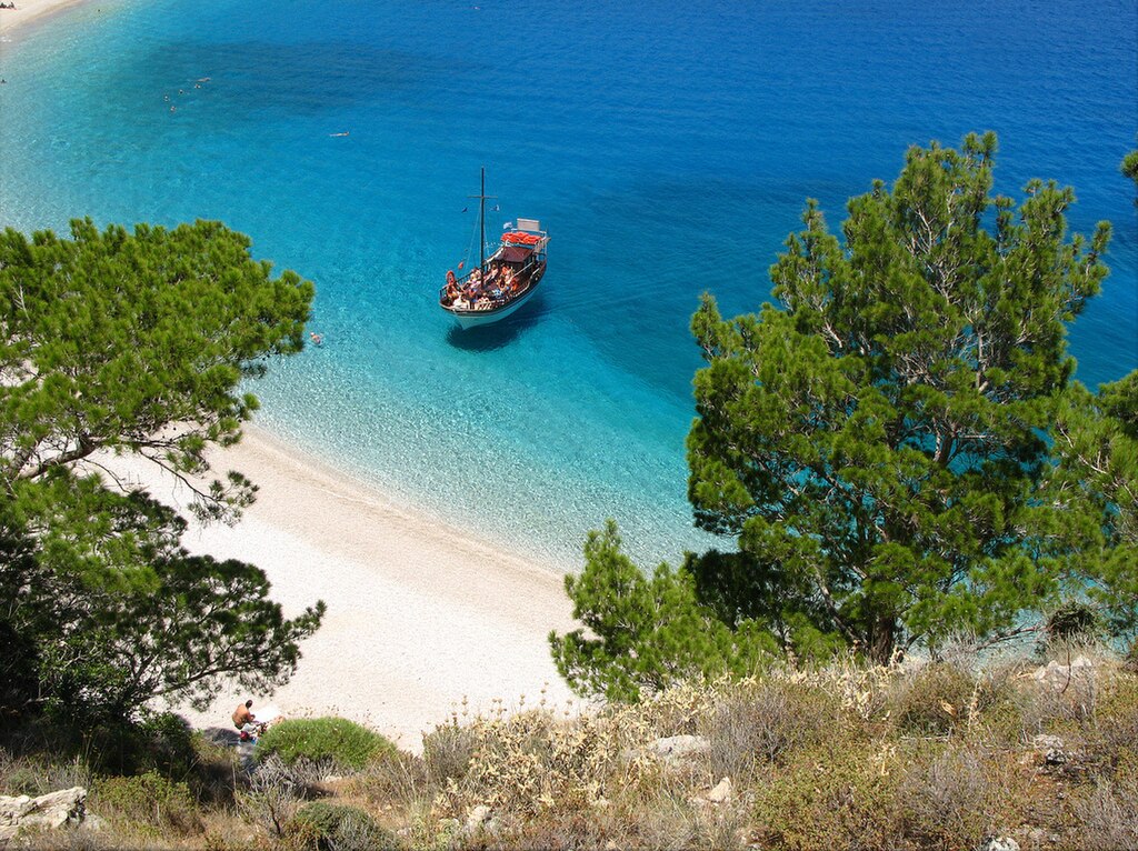 Karpathos turquoise water